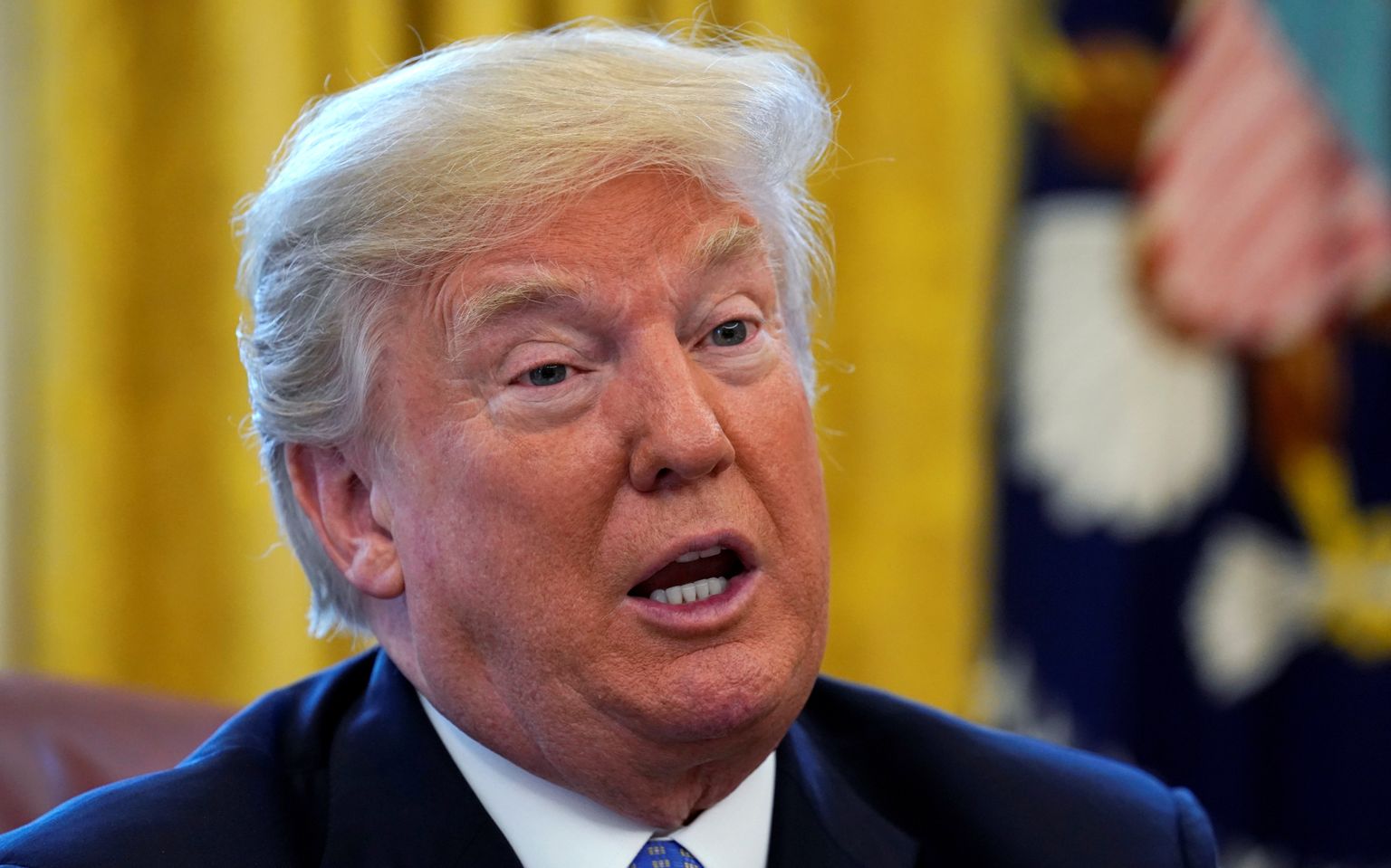 USA president Donald Trump.