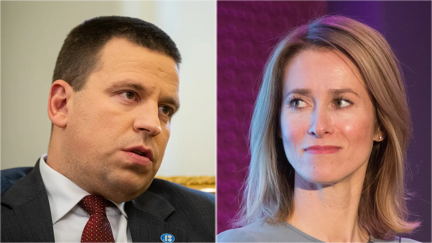 Jüri Ratas ja Kaja Kallas.