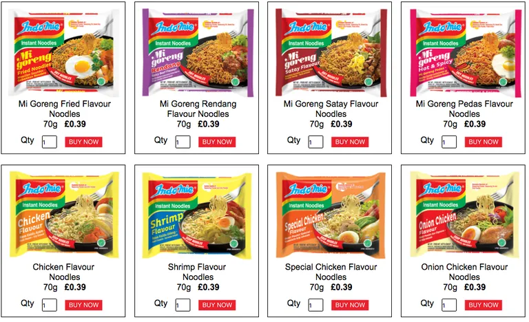 Indomie tooted