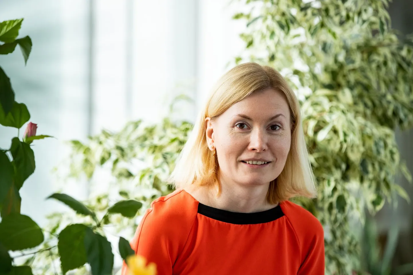 Tervise- ja tööminister Riina Sikkut.