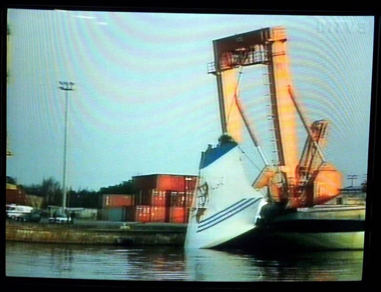 Saade Soome MTV3s, kus räägiti Estonia uppumise põhjustest.