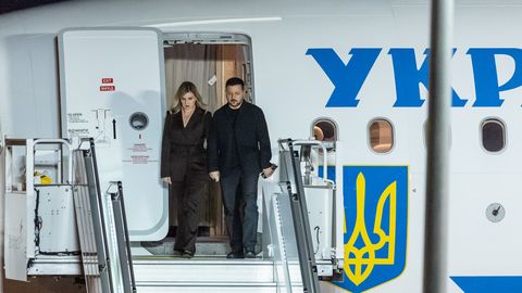 FOTOD ⟩ Ukraina president Volodõmõr Zelenskõi peatub hotell 