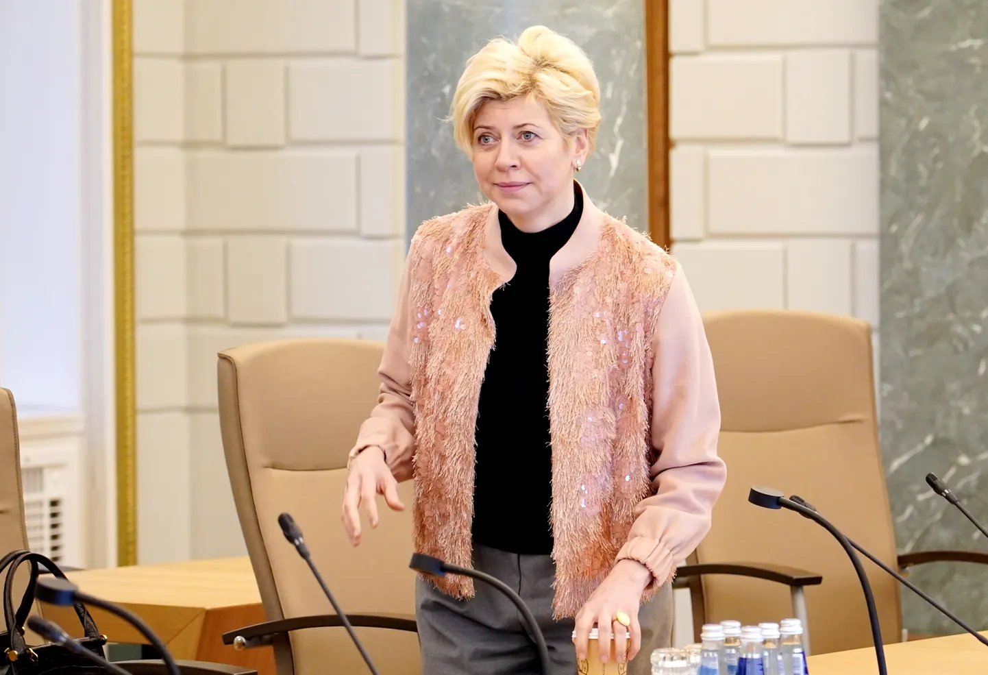 Izglītības un zinātnes ministre Anda Čakša pirms