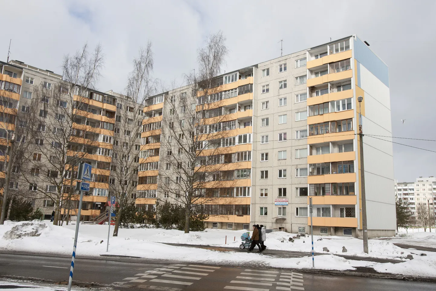 Двор в Ласнамяэ, снимок иллюстративный