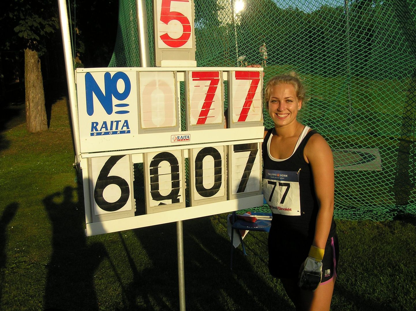 Kati Ojaloo võitis vasaraheite uue isikliku rekordiga.