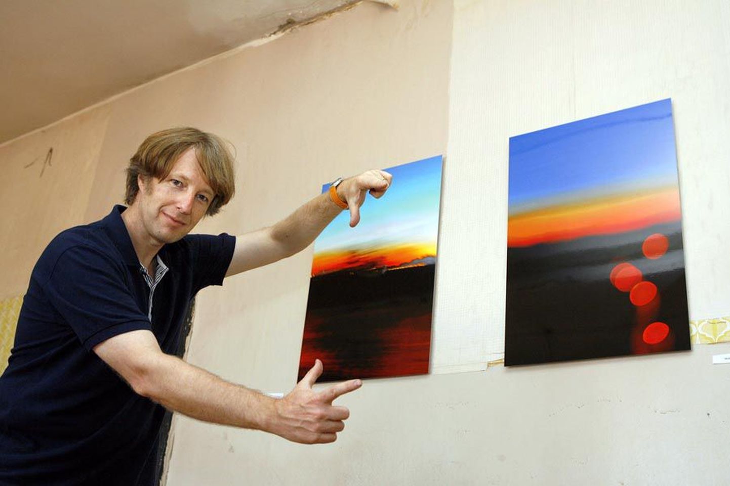 Brüsseli fotokunstnik Patavol lendas Eestisse ainult selleks, et osaleda oma tööde näituse avamisel.