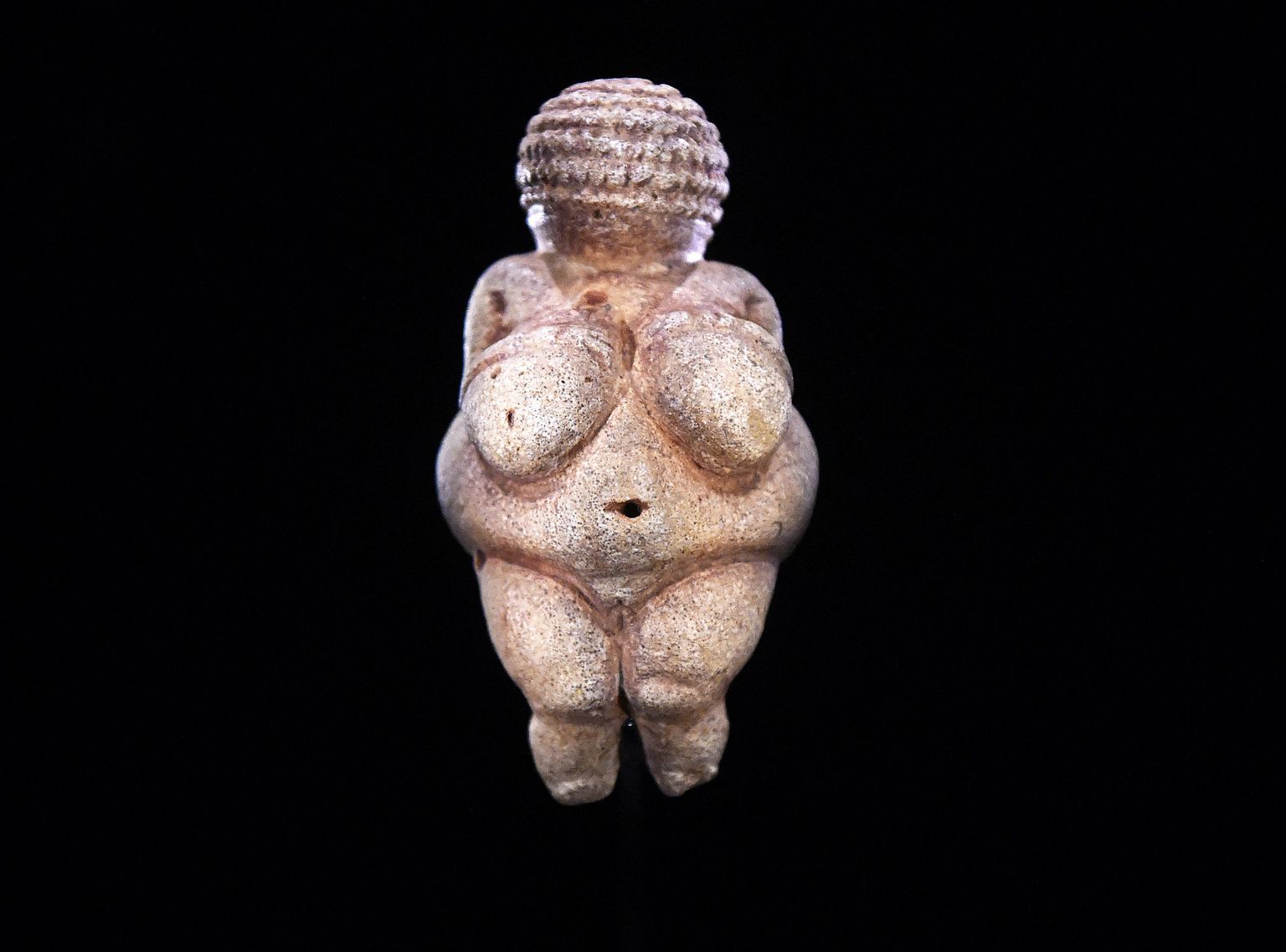 Willendorfi Veenus on arvatavasti kõige kuulsam kiviaegne muistis.