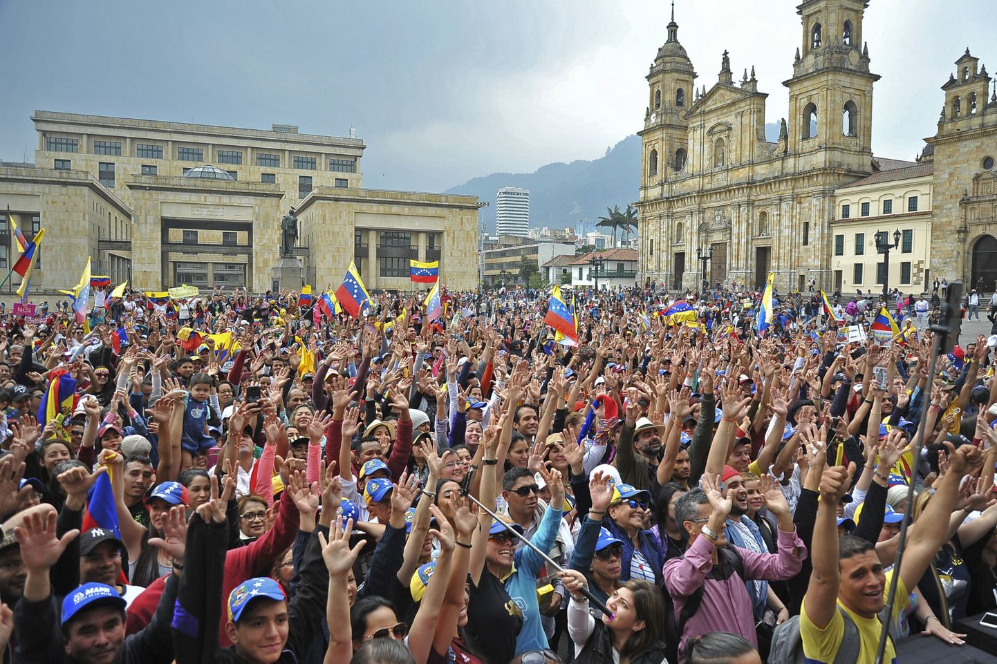 Митинг в Венесуэле 2 февраля
