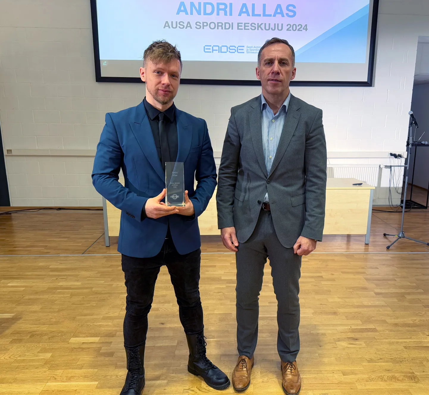 Andri Allas ja Kaido Kaljulaid.