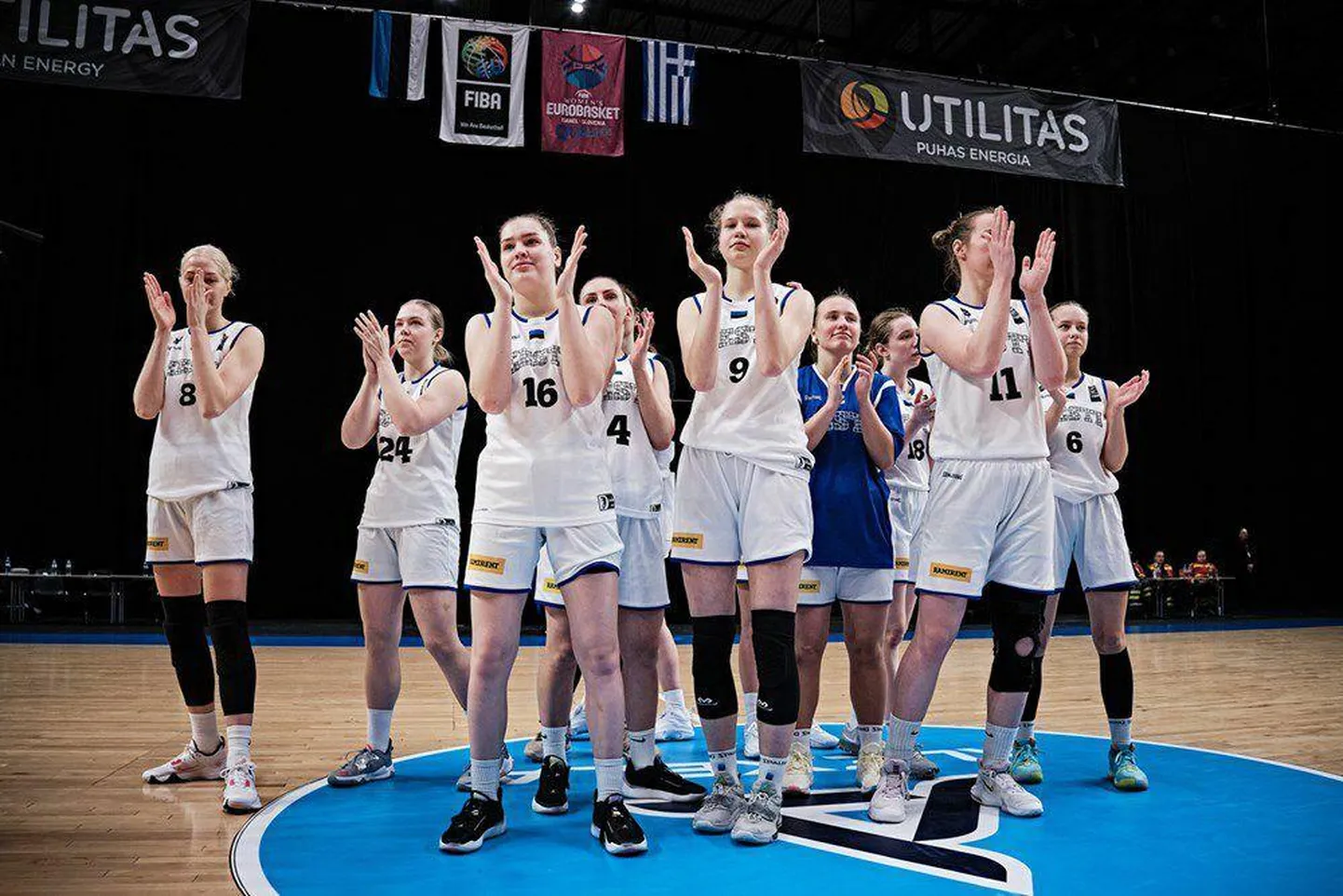 Eesti korvpalli naiskond on hetkel madalseisus, ent asja püütakse üha parandada. FOTO: Fiba Basketball