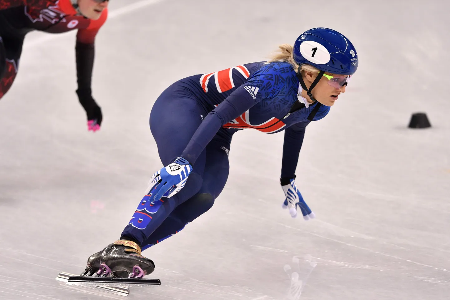 Elise Christie 2018. aasta Pyengchangi olümpial.