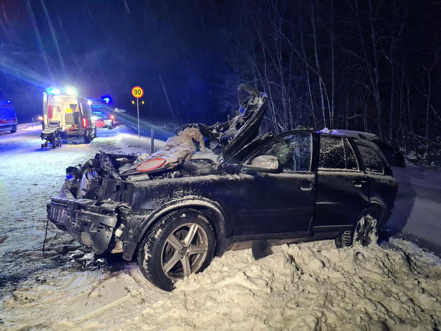 Avarii oli niivõrd raske, et Volvos olnud kannatanud tuli autost välja lõigata. Paraku ei õnnestunud 22-aastase Tambet Silla elu päästa. 