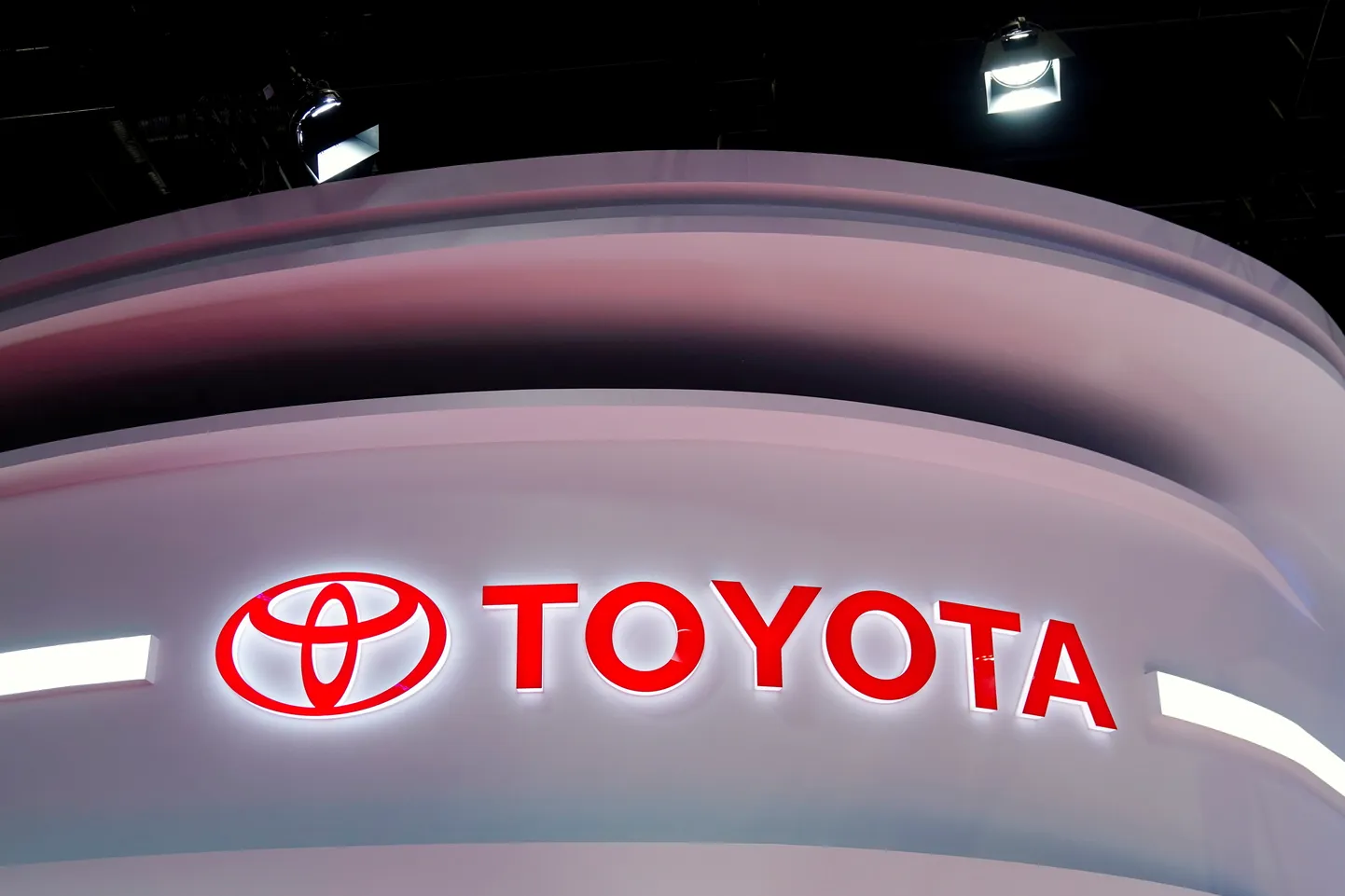 Toyota logo.