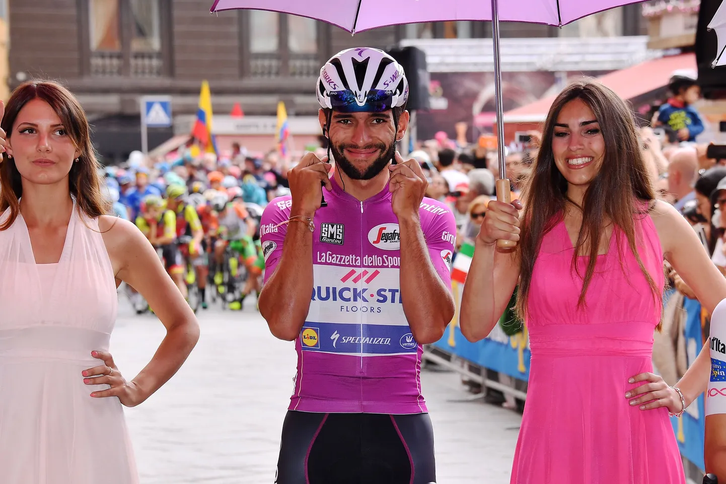 Rõõmsameelne Fernando Gaviria teeb Girol suuri tegusi.
