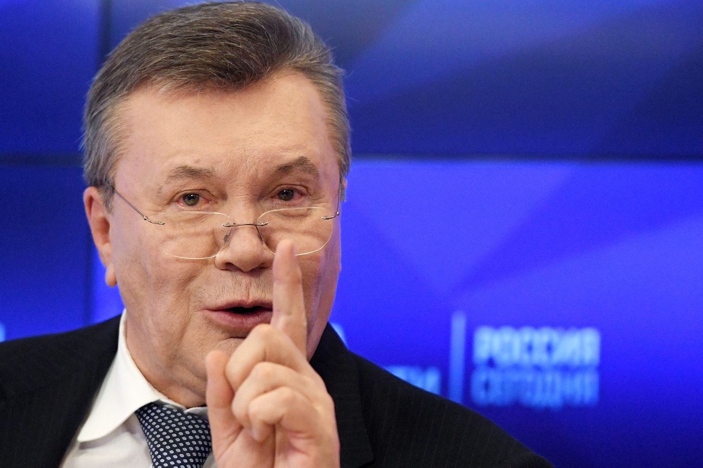 Bijušais Ukrainas prezidents Viktors Janukovičs 