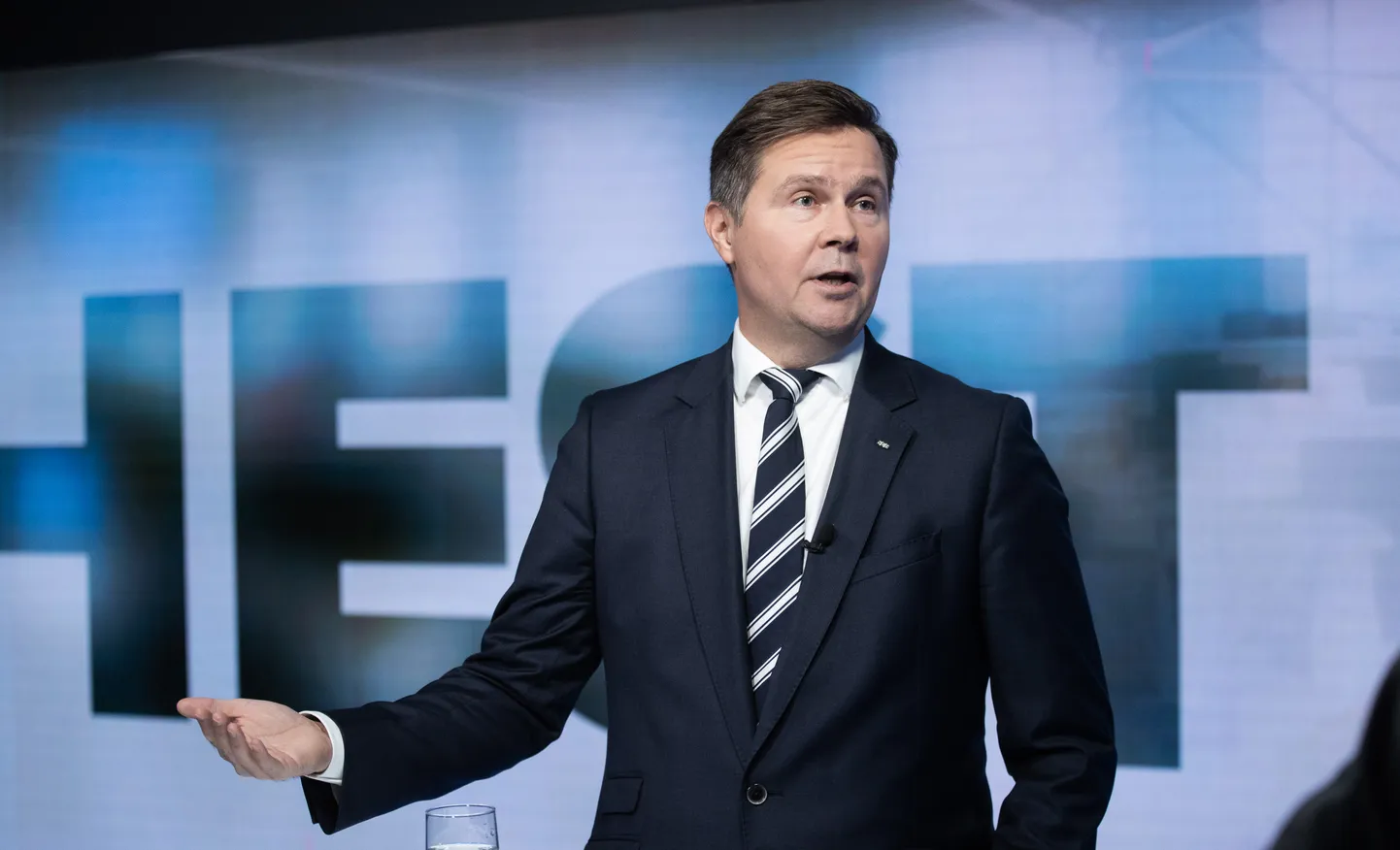 TALLINN, Eesti 23OCT20
Postimehest: SEB panga juhatuse esimees Allan Parik.
Foto Tairo Lutter/POSTIMEES