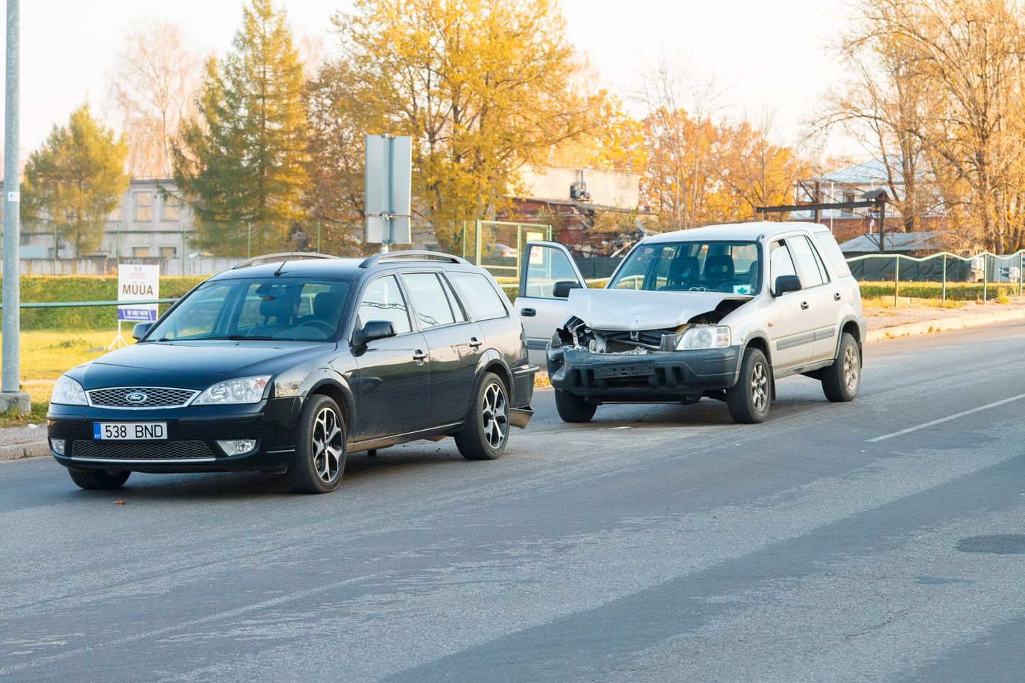Liiklusõnnetus Valgas Võru tänaval 20. oktoobril