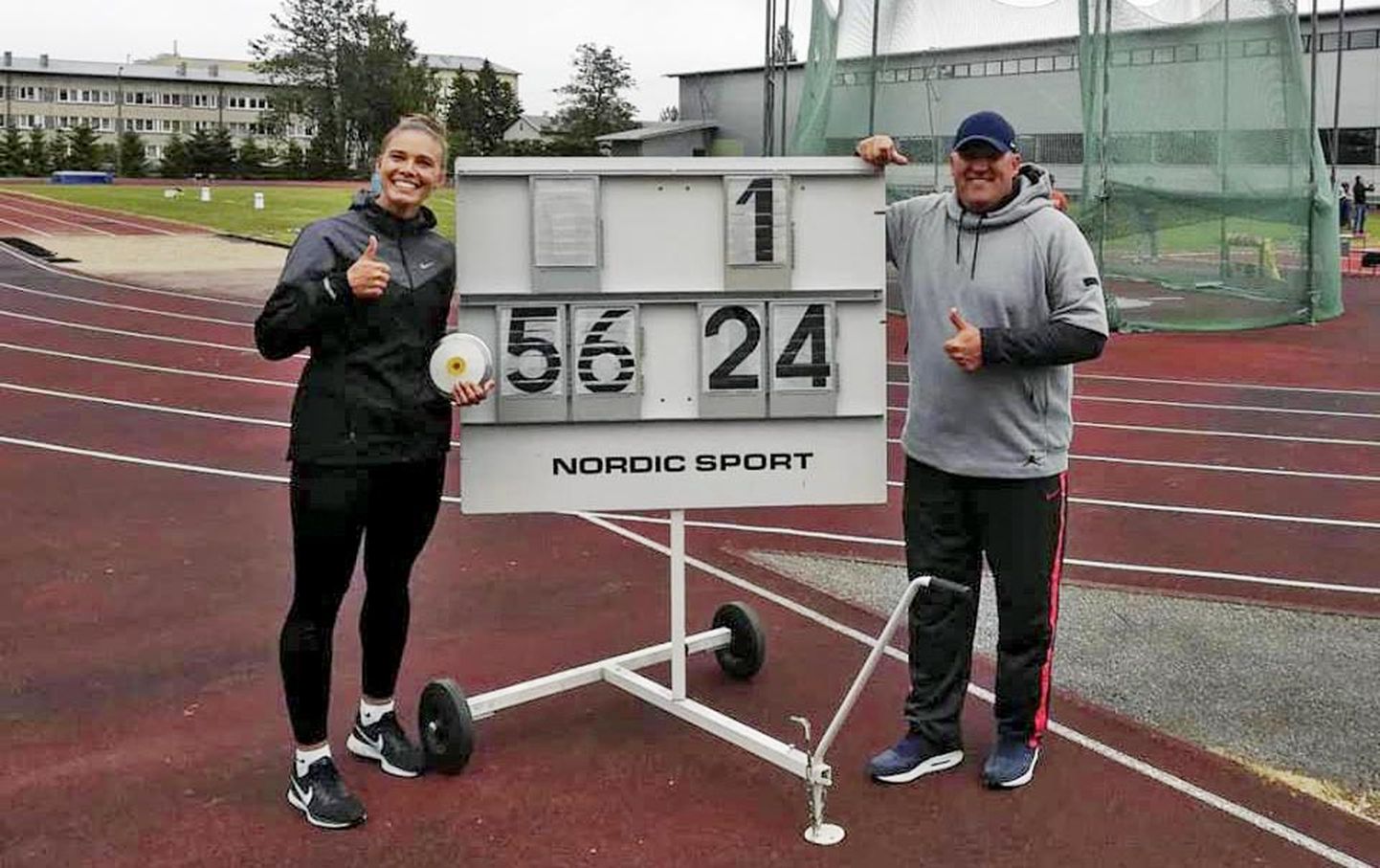 Viljandist pärit kettaheitja Kätlin Tõllasson püstitas teisipäeval uue isikliku rekordi, millega täitis ka Euroopa meistrivõistlustest osavõtu normi.