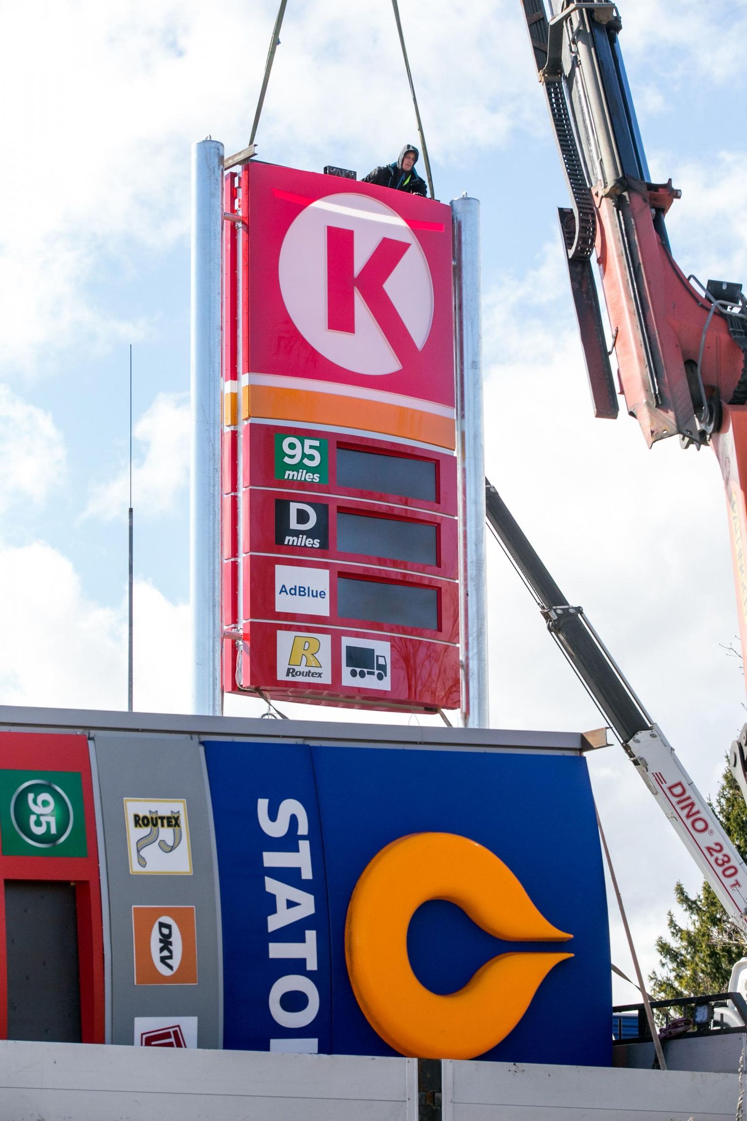 Statoili tanklad said nime Circle K 2017. aastal. 
