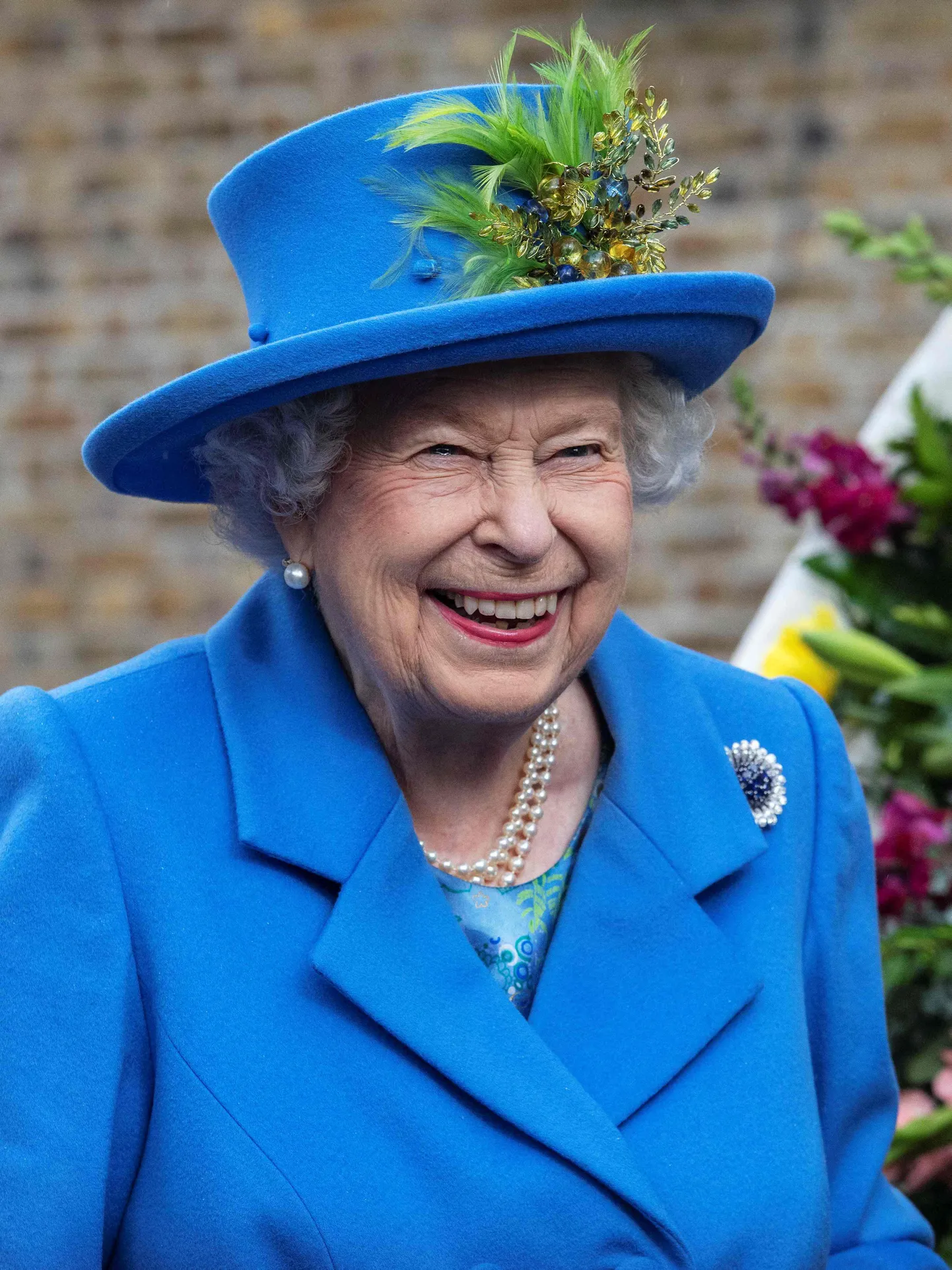 Briti kuninganna Elizabeth II tutvus 11. oktoobril 2019 Londonis veteranide heategevusorganisatsiooniga Haig Housing Trust.