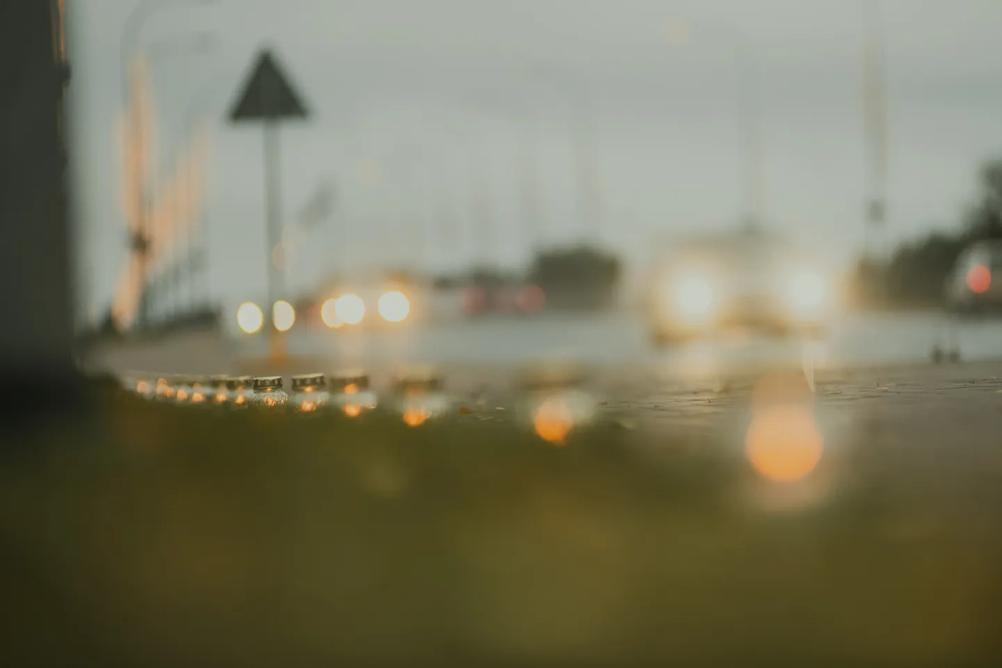 Foto: Gaismas ceļš Jūrmalā