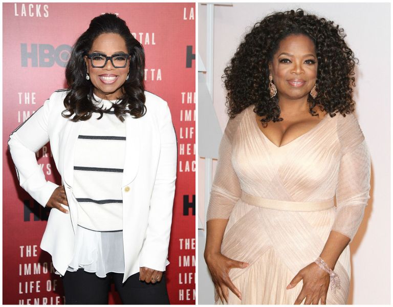 Oprah Winfrey 2017 ja 2015 / Scanpix