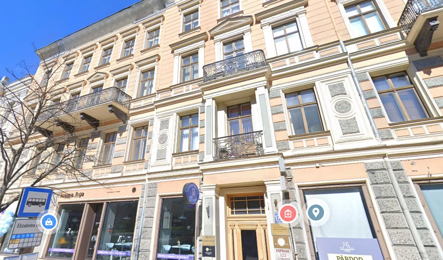 Ēka Krišjāņa Valdemāra ielā 17a
