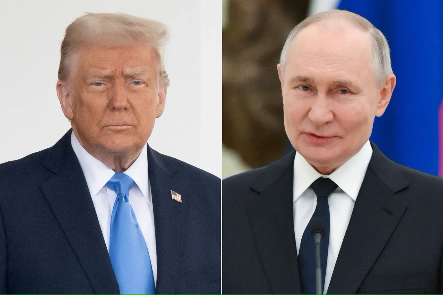 USA president Donald Trump 11. veebruaril Washingtonis ja Venemaa president Vladimir Putin 6. veebruaril Moskvas.