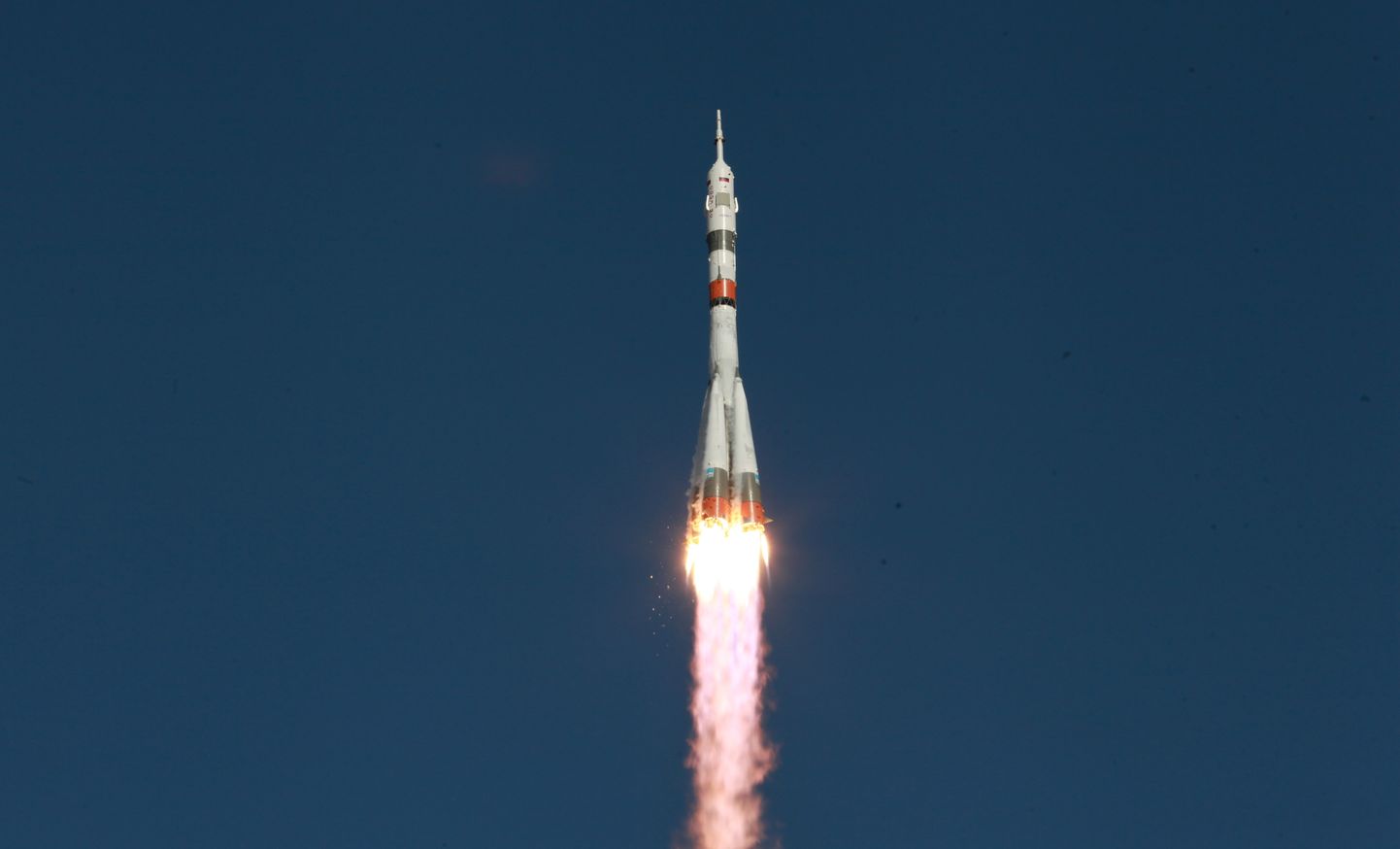 Запуск космического корабля "Союз МС-14"