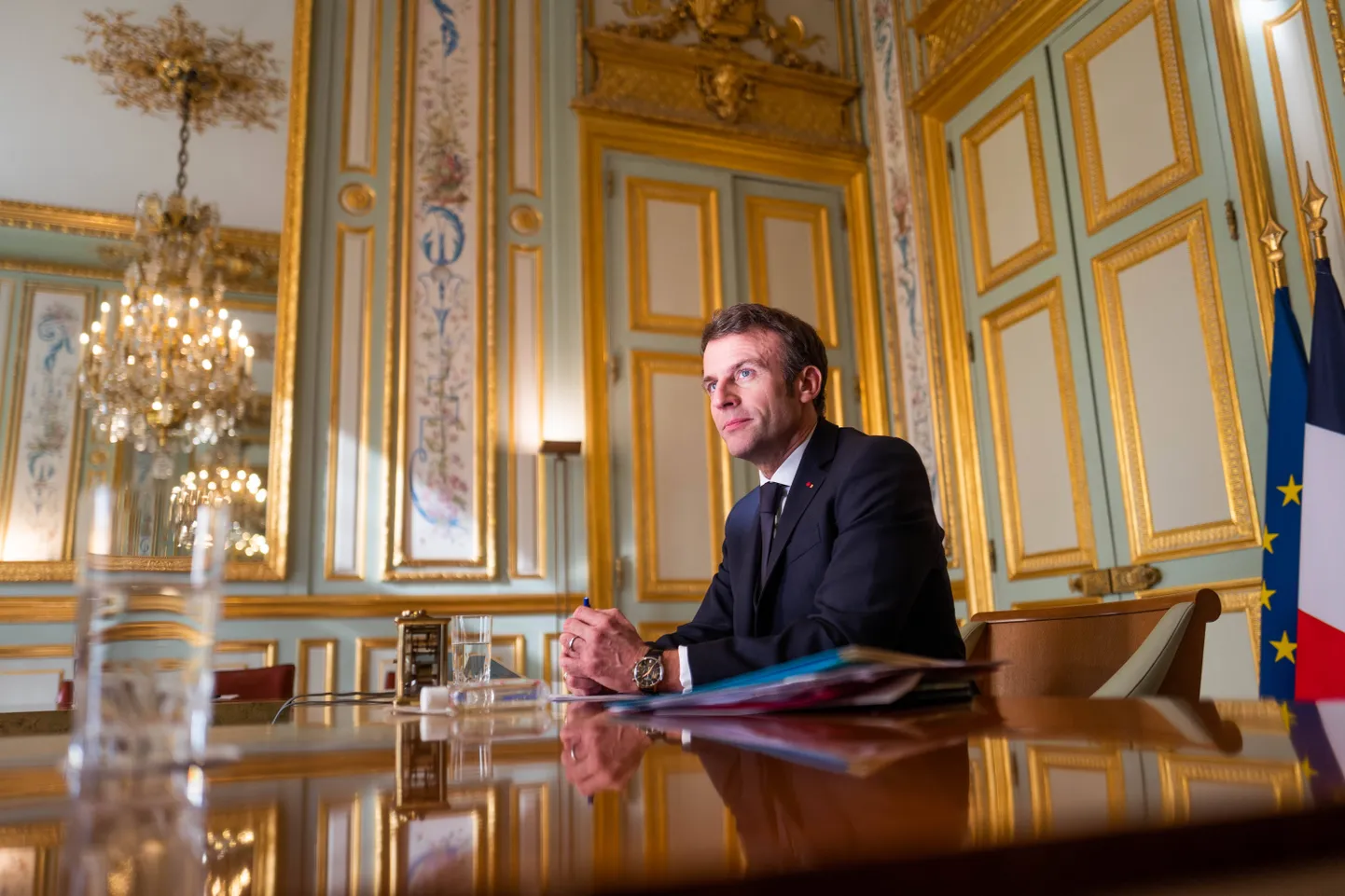 Emmanuel Macron.