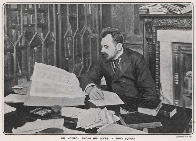 Poola raamatukaupmees Wilfrid Voynich, kes ostis müstilise käsikirja 1912