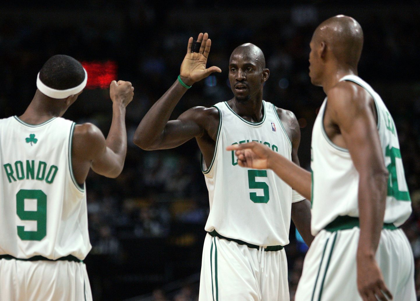 Boston Celticsi mängijad.