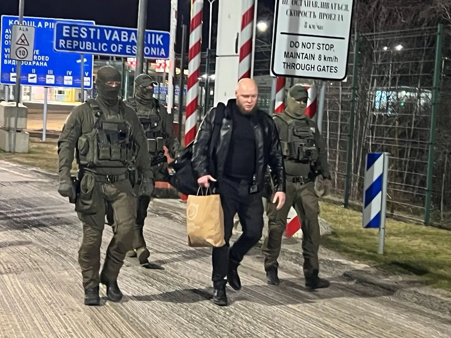Департамент полиции и погранохраны совместно с Департаментом полиции безопасности в ночь на 5 апреля выслали Константина Горлова из Эстонии.