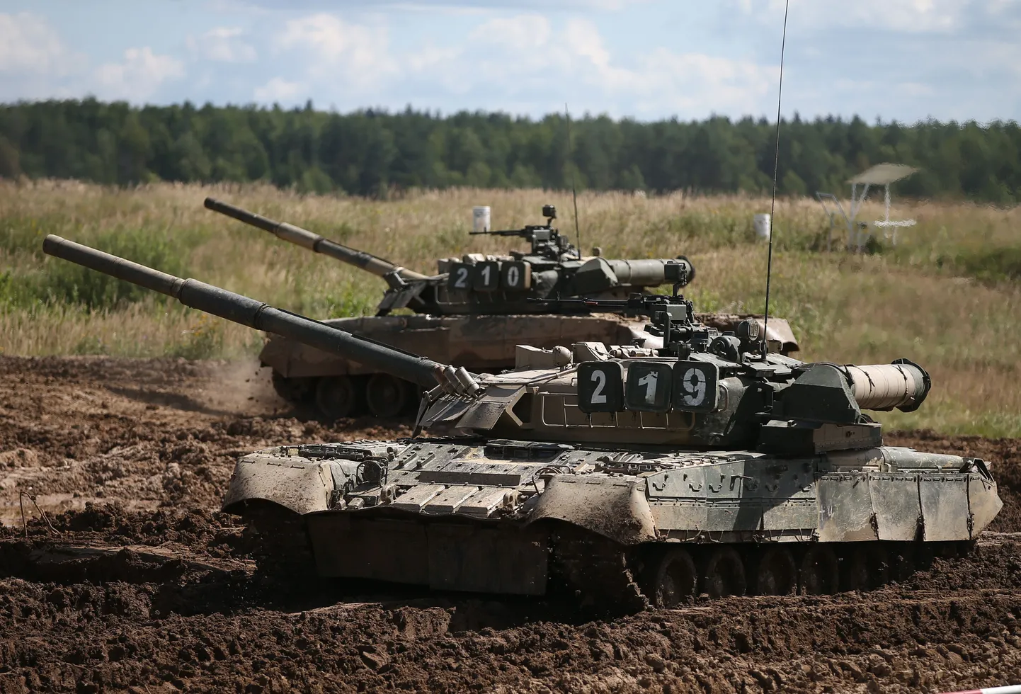 Российские танки. Снимок иллюстративный.