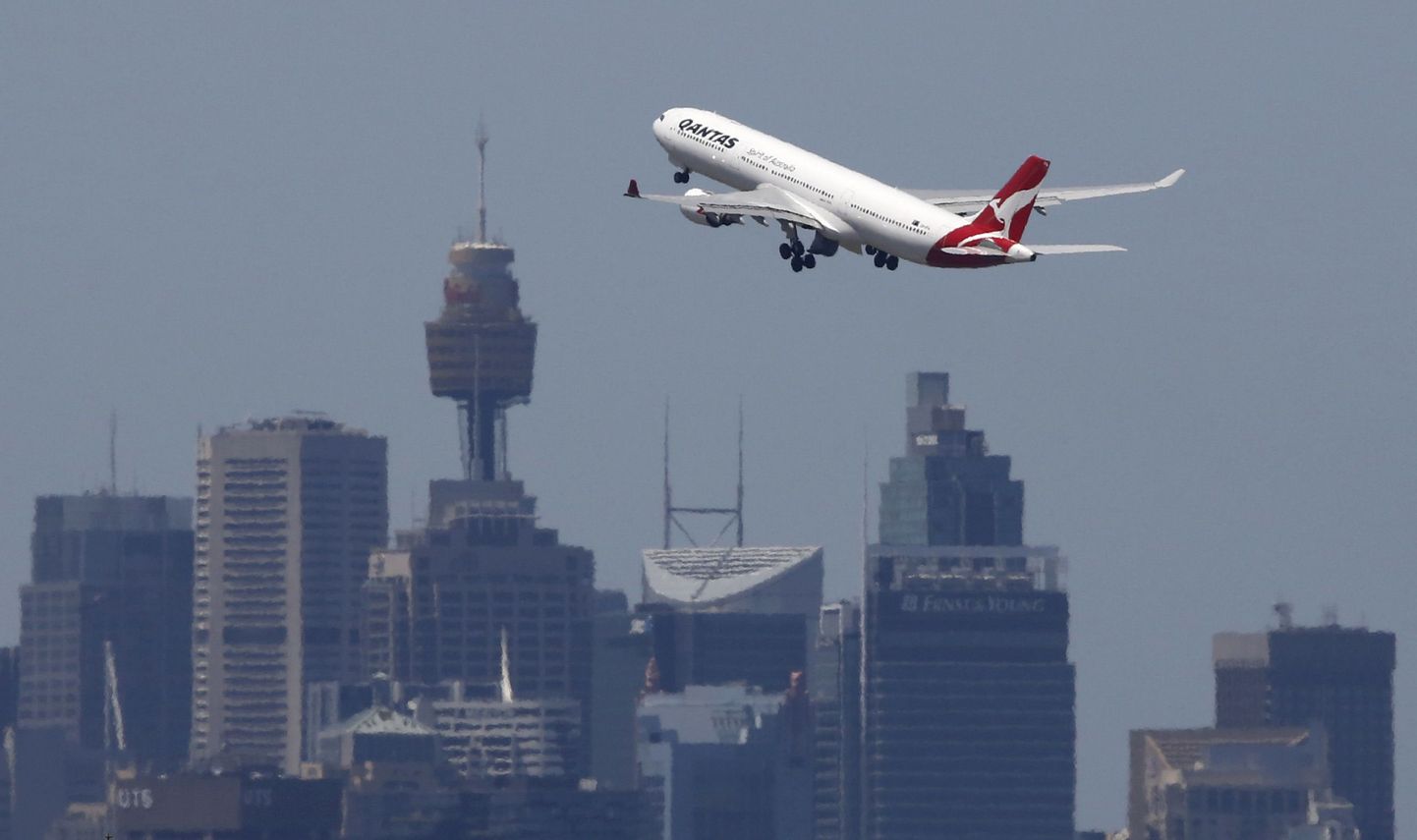 Самолет Qantas. Иллюстративное фото.
