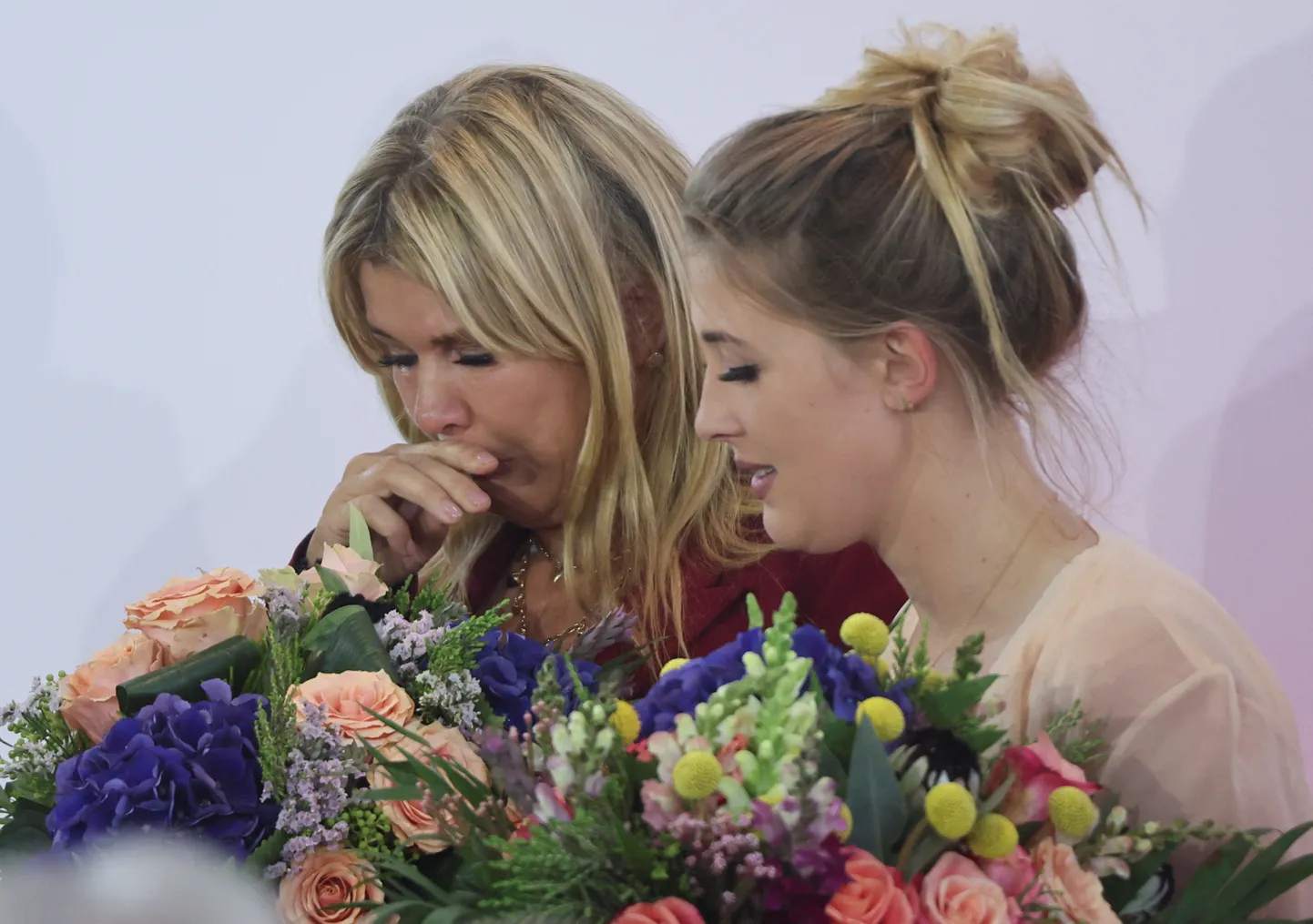 Gina-Maria Schumacher koos emaga.