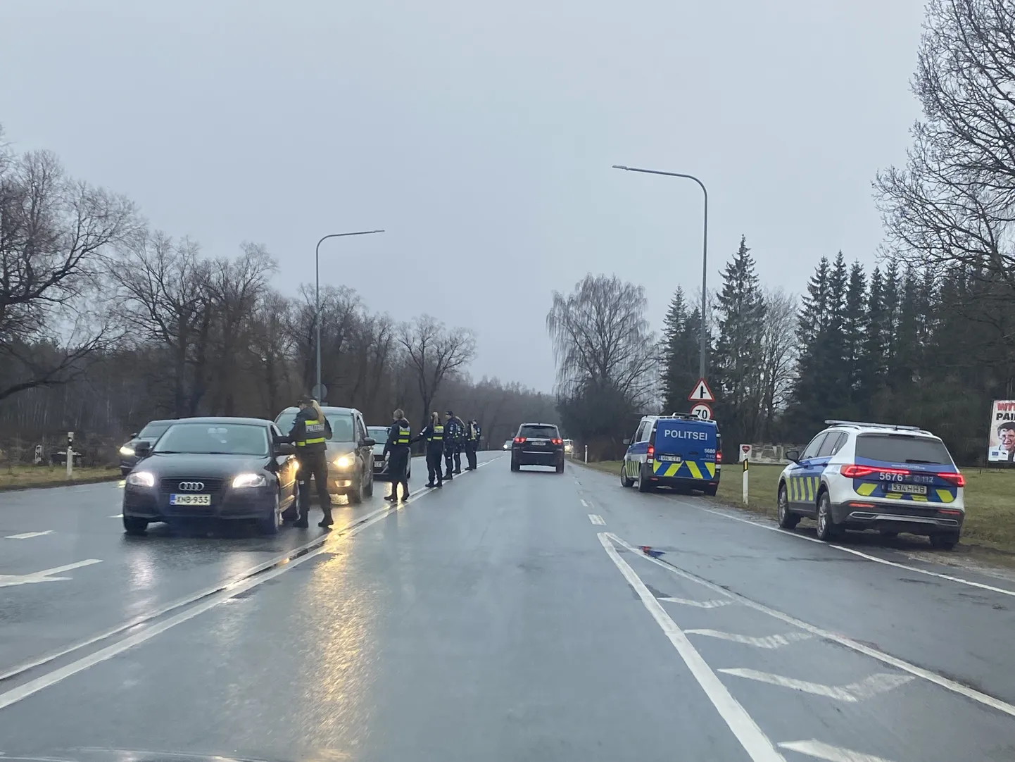 28. detsembri pärastlõunal toimus puhumisreid Sillaotsal.