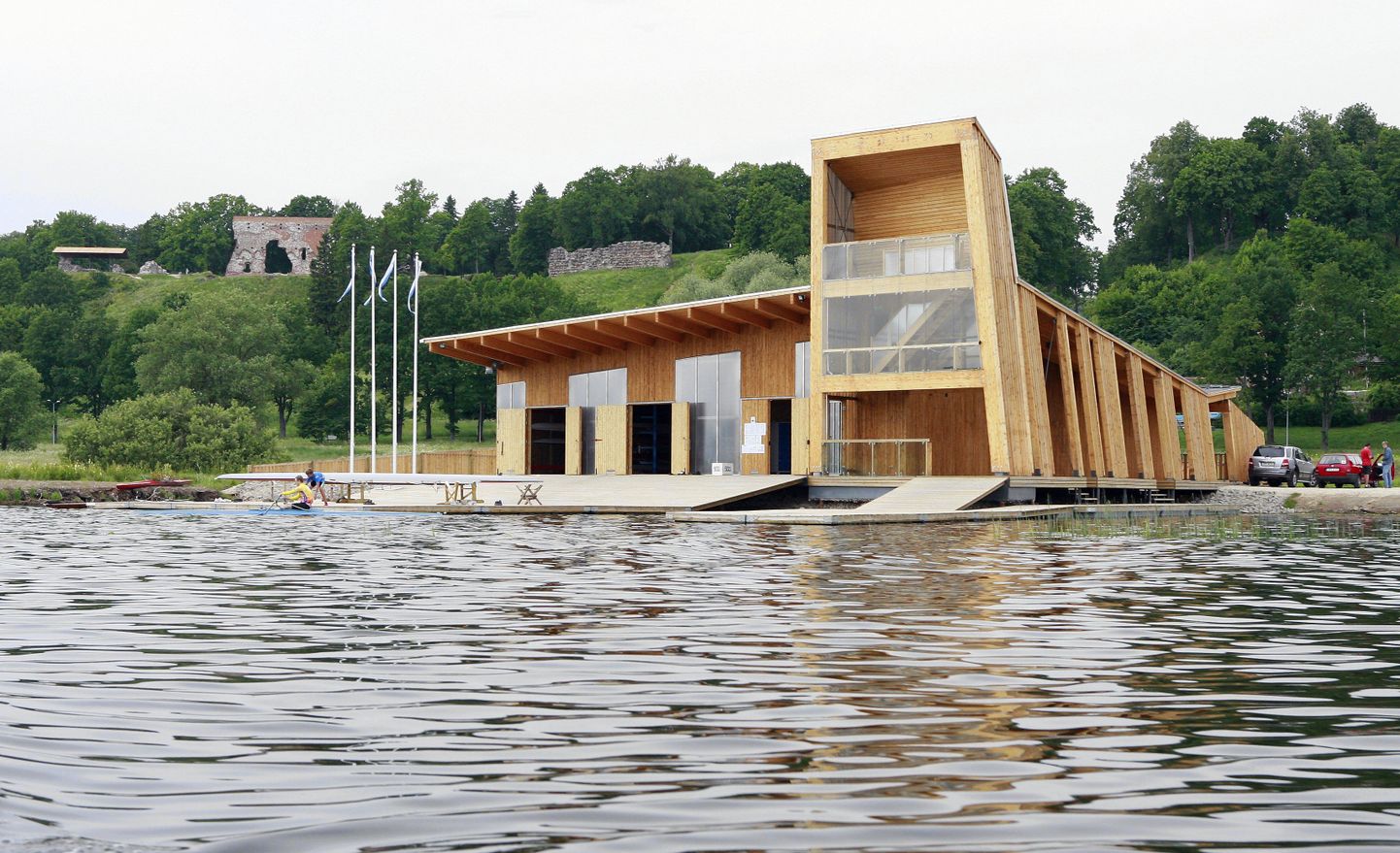 Seitse aastat tagasi valminud Viljandi sõudeellingu hoone, leidis toonasel puitehitiste konkursil äramärkimist.