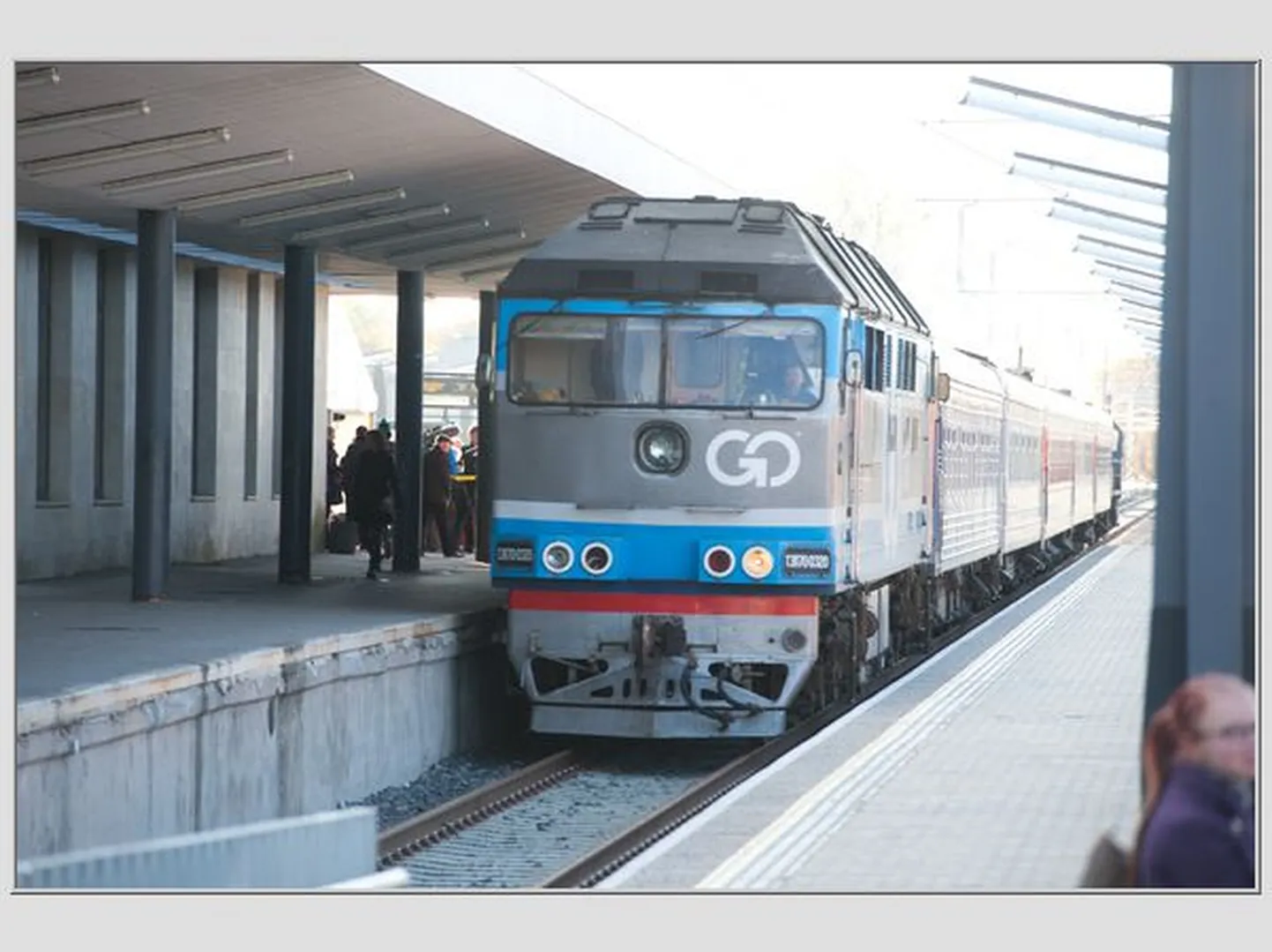 GO Rail reisirong.