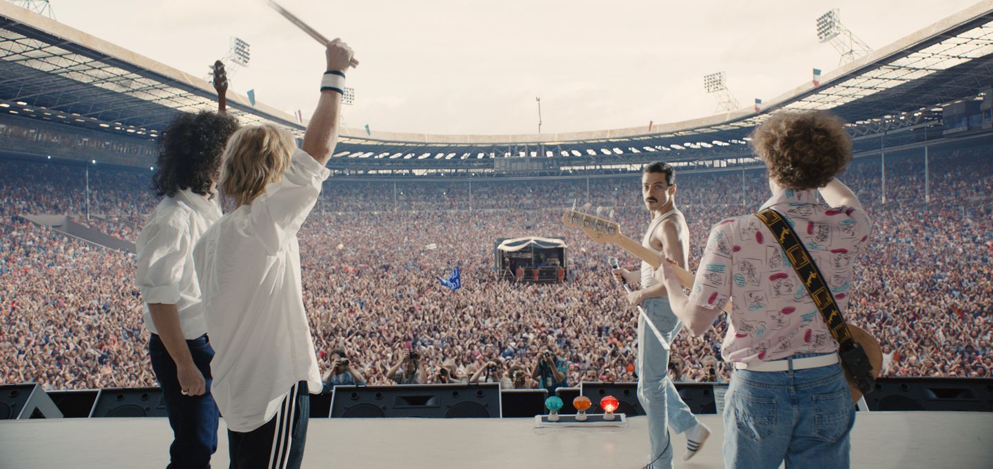 Queeni 1985. aasta Live Aid kontserdi stseen filmist «Bohemian Rhapsody»