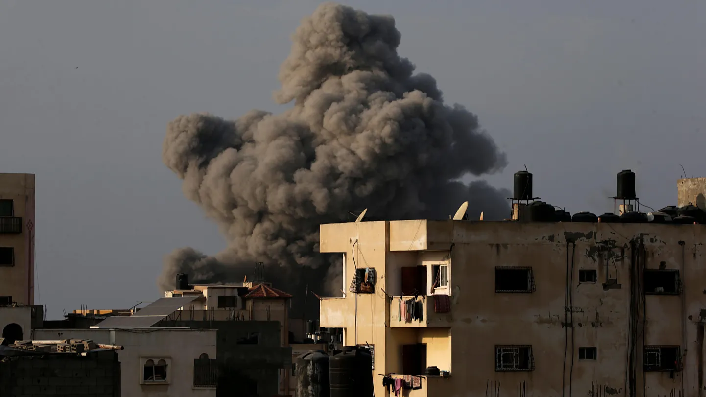 Удары с воздуха по сектору Газа наносятся непрерывно