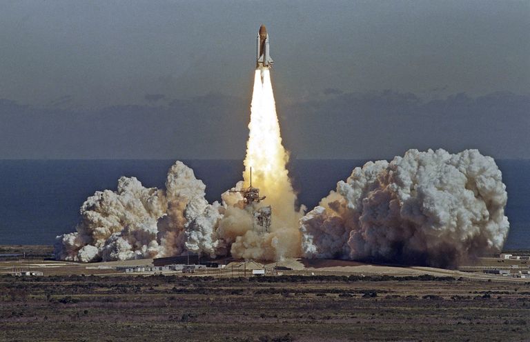 USA kosmosesüstiku Challenger start 28. jaanuaril 1986