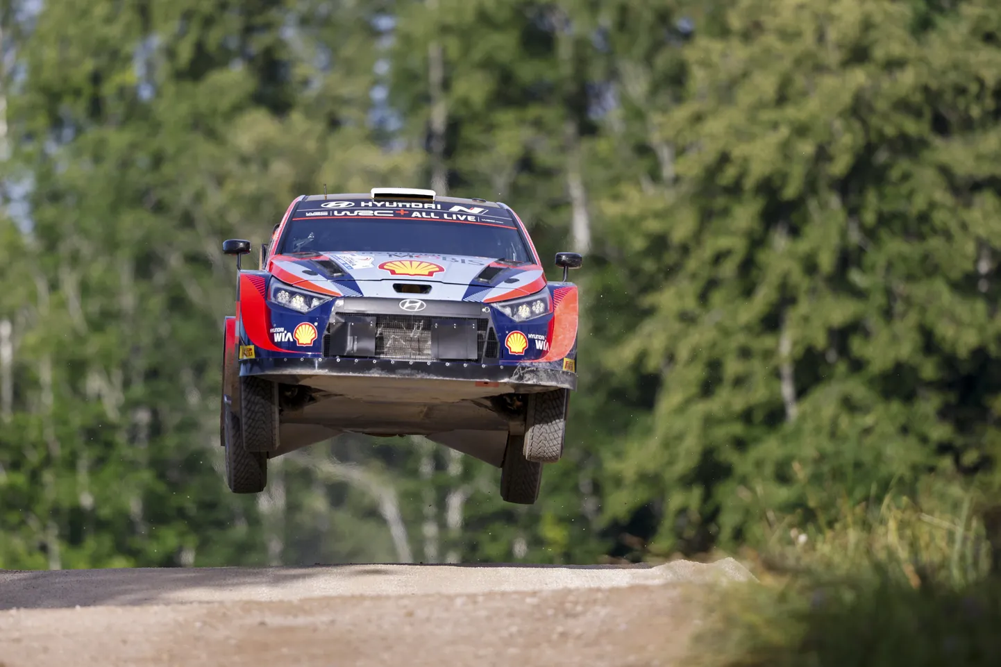 Ott Tänak tänavusel Rally Estonial.