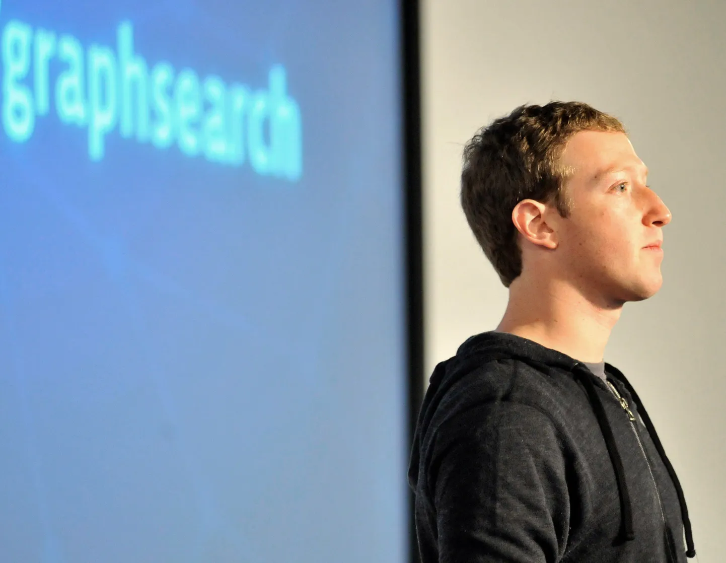 Mark Zuckerberg esitles Graph Searchi otsingumootorit.