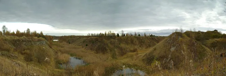 Старые фосфоритные штольни Юлгасе.