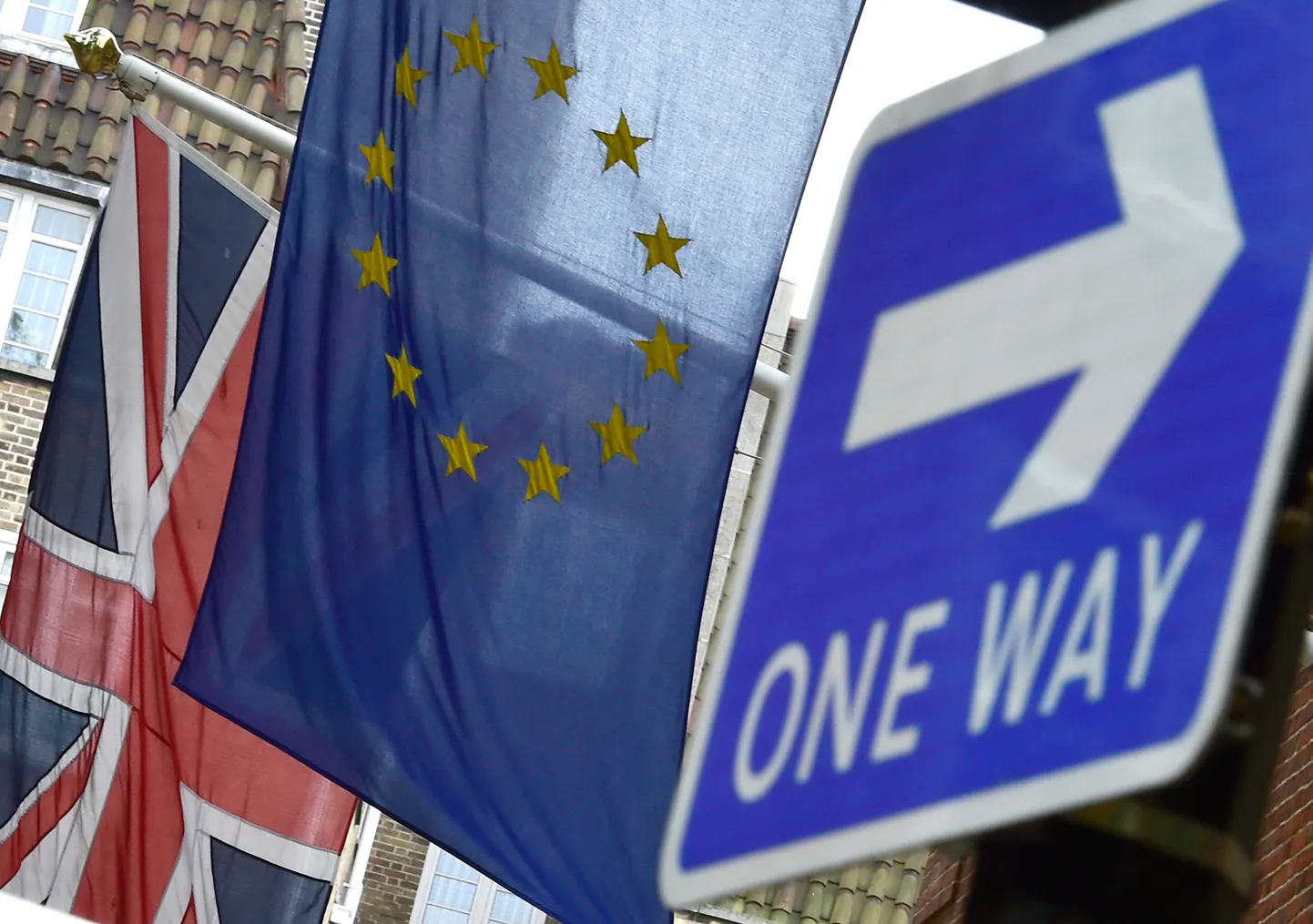 Briti ja Euroopa Liidu lipp
