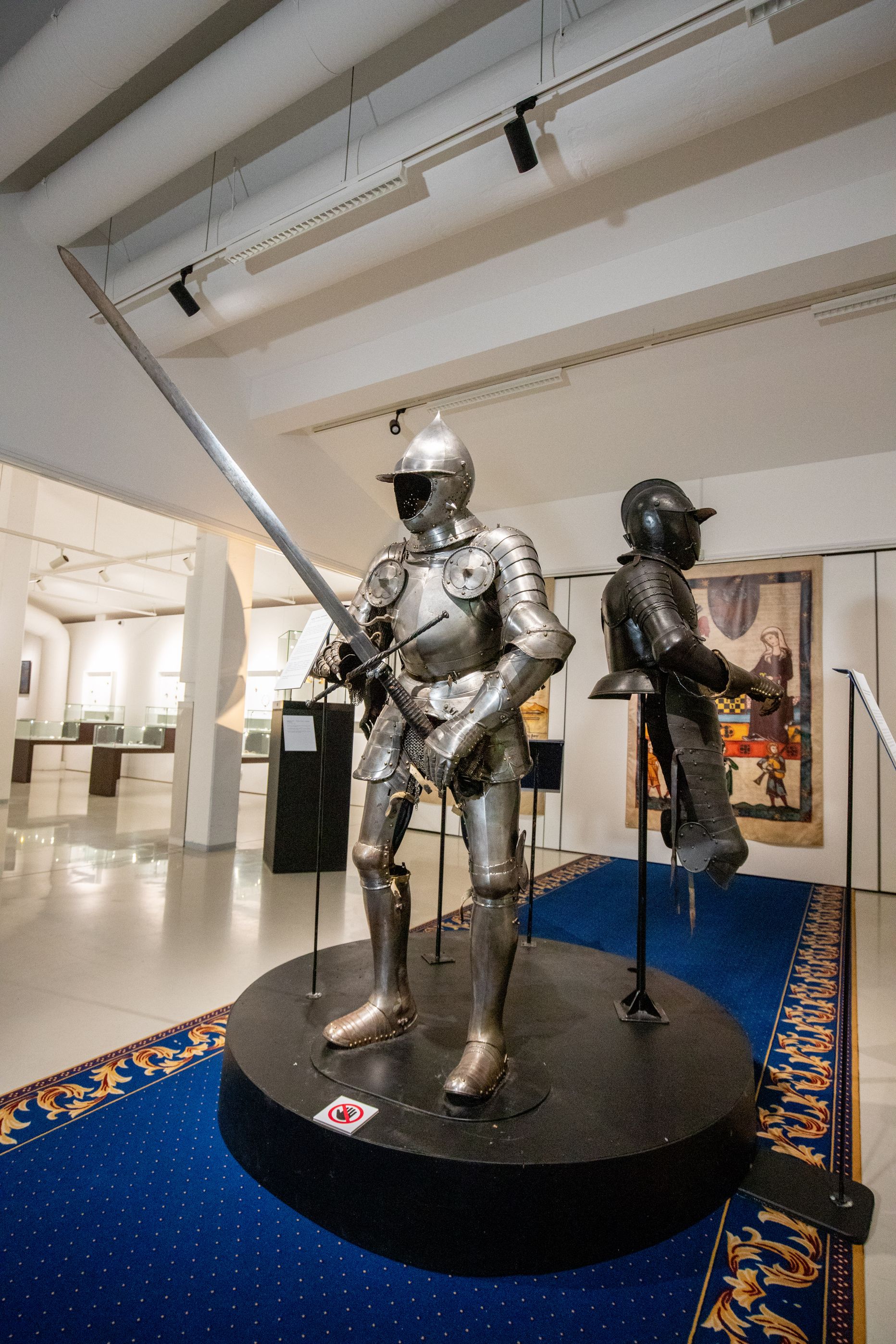 Pärnu muuseumis avatud näitusel “Kings and Guards” saab näha ajaloolisi sõjariistu.