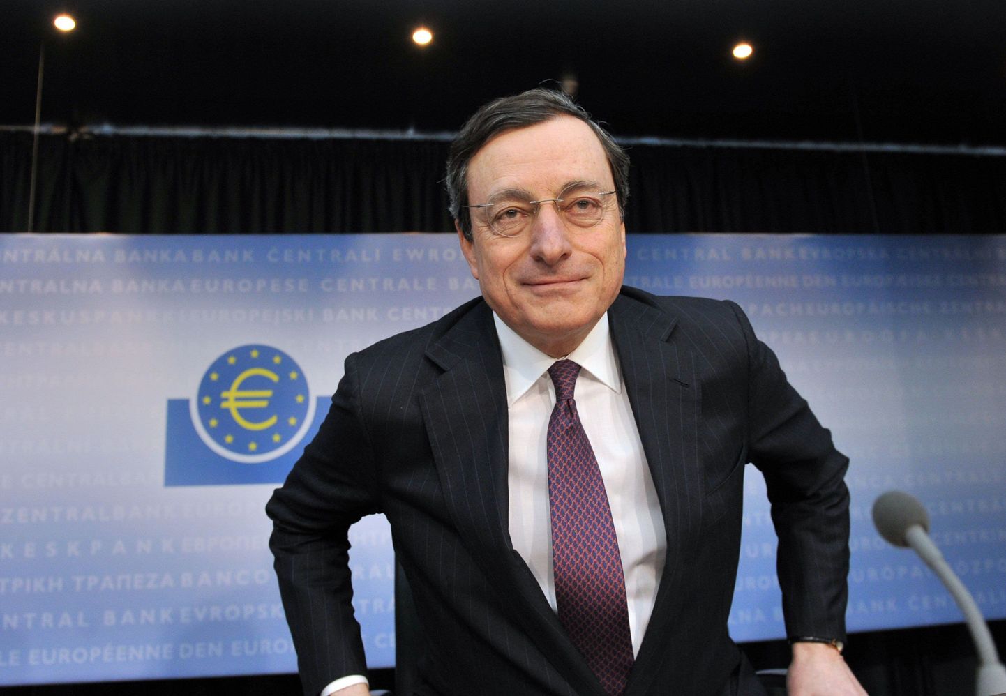 Euroopa Keskpanga juht Mario Draghi.