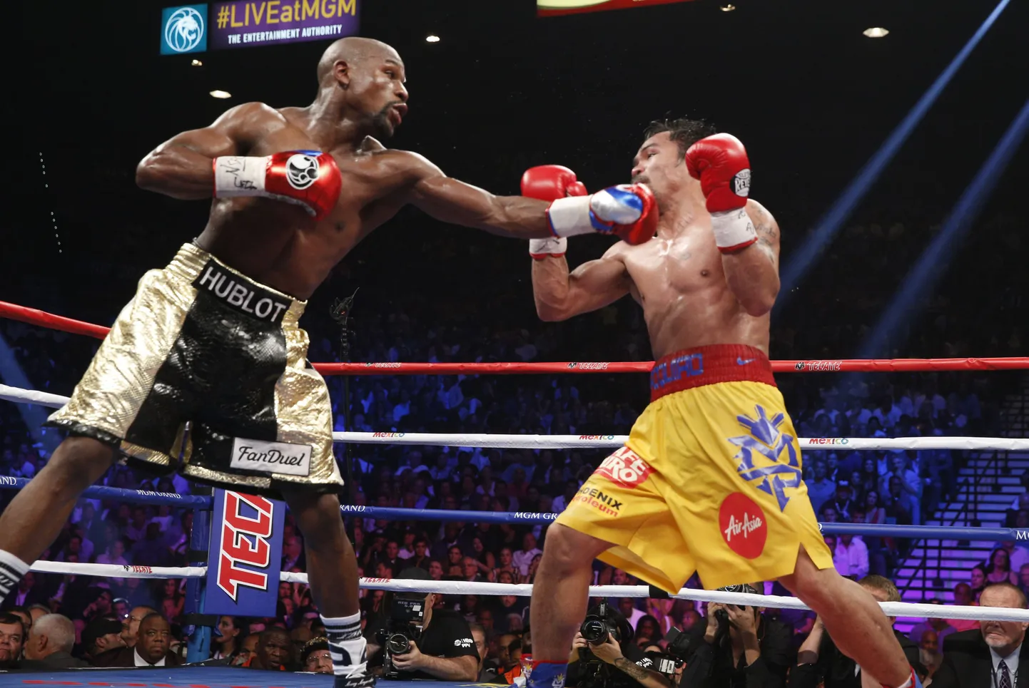 Floyd Mayweather ja Manny Pacquiao