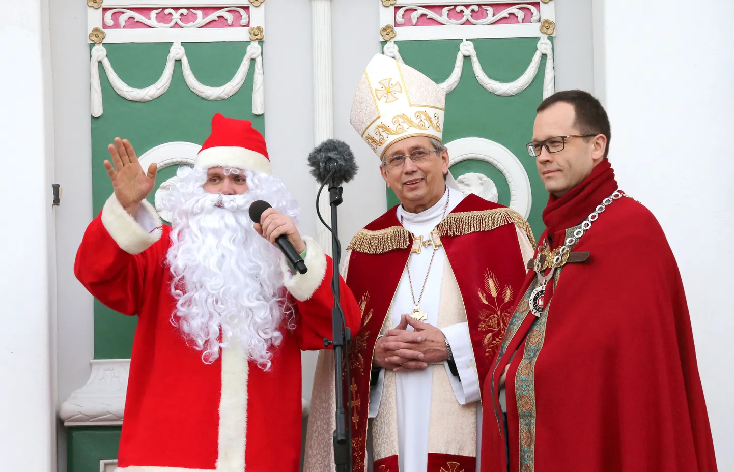 Провозглашение рождественского мира в Тарту.